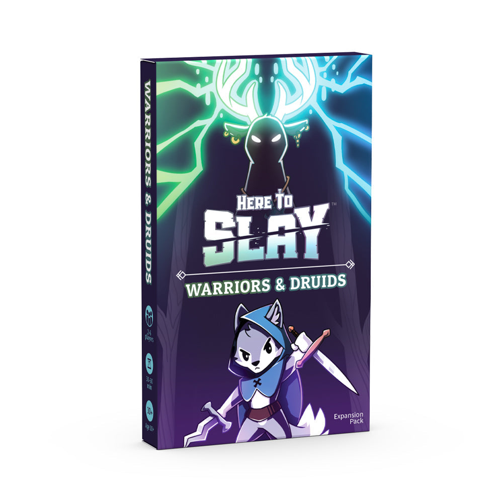 Here to Slay: Warriors Druids Expansion - Adult & Kids T-Shirts, Sweatshirts & Hoodies apparel design preview 1