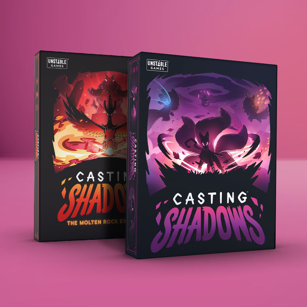 Casting Shadows: Base Game The Molten Rock Expansion - Adult & Kids T-Shirts, Sweatshirts & Hoodies apparel design preview 1