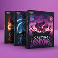 Casting Shadows: Base Game 2 Expansion Bundle - Adult & Kids T-Shirts, Sweatshirts & Hoodies apparel design preview 1