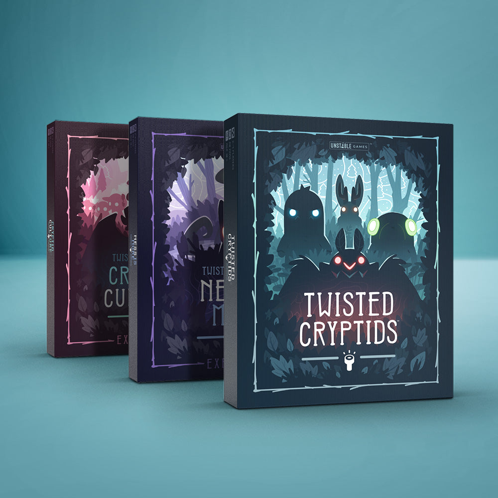 Twisted Cryptids: Base Game 2 Expansion Bundle - Adult & Kids T-Shirts, Sweatshirts & Hoodies apparel design preview 1