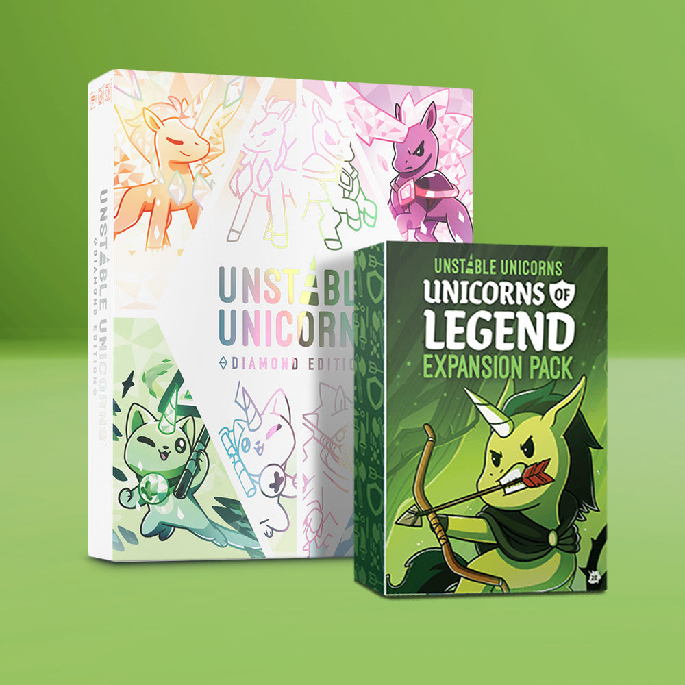 Unstable Unicorns: Diamond Edition: Base Game of - Adult & Kids T-Shirts, Sweatshirts & Hoodies apparel design preview 1