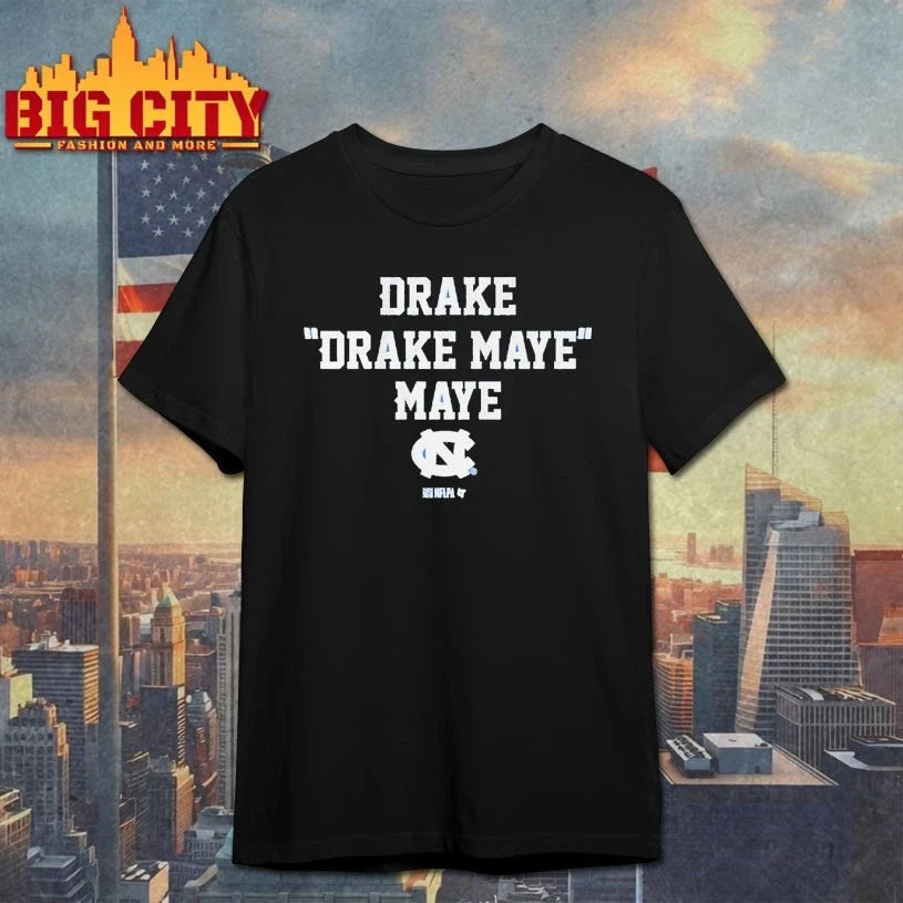 UNC Football Drake Maye - Adult & Kids T-Shirts, Sweatshirts & Hoodies apparel design preview 1