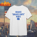 UNC Football Drake Maye text - Adult & Kids T-Shirts, Sweatshirts & Hoodies apparel design preview 1
