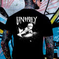 UNHOLY Nun Smoking Dark Black Print - Adult & Kids T-Shirts, Sweatshirts & Hoodies apparel design preview 1