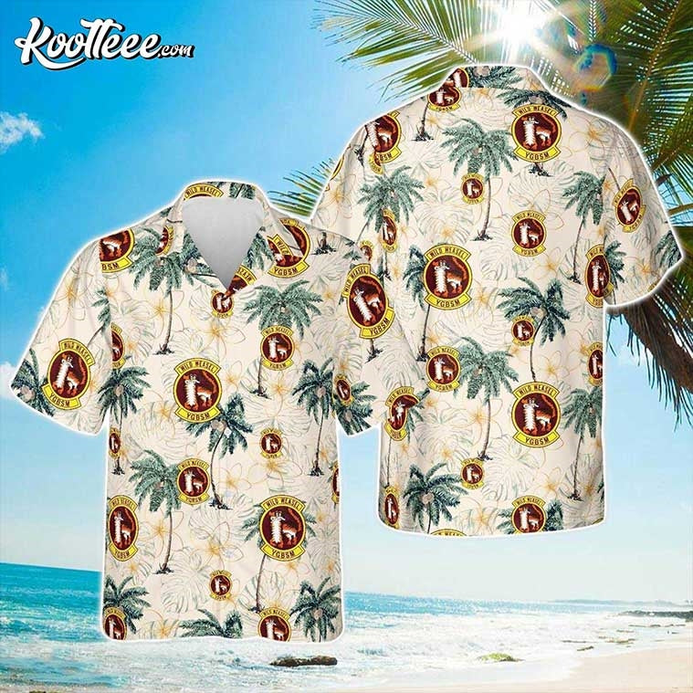 US Air Force Wild Weasel Summer Hawaiian - Adult & Kids T-Shirts, Sweatshirts & Hoodies apparel design preview 1