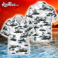 US Army UH60 Blackhawk MEDEVAC Helicopter Hawaiian - Adult & Kids T-Shirts, Sweatshirts & Hoodies apparel design preview 1