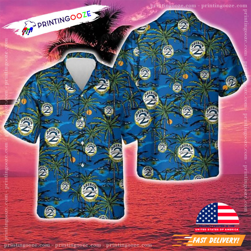 US Navy Destroyer Squadron 2 Hawaiian - Adult & Kids T-Shirts, Sweatshirts & Hoodies apparel design preview 1