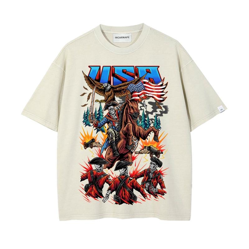 USA INDEPENDENCE DAY" - Adult & Kids T-Shirts, Sweatshirts & Hoodies apparel design preview 1
