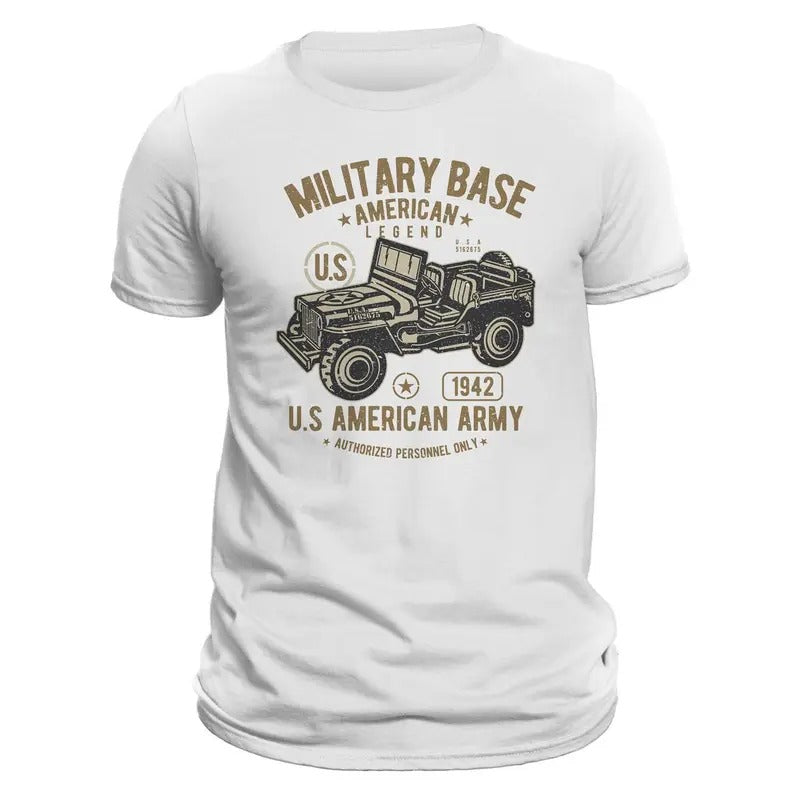 USA Army Military Base - Adult & Kids T-Shirts, Sweatshirts & Hoodies apparel design preview 1