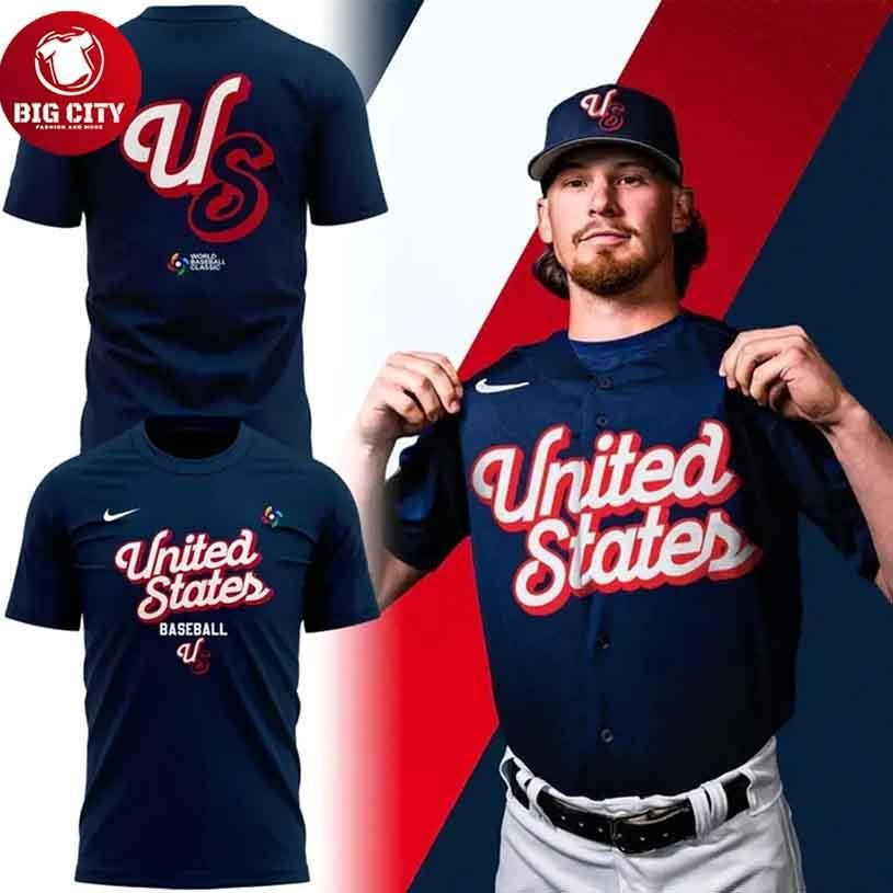 USA Baseball Team 2026 World Classic Edition Two - Adult & Kids T-Shirts, Sweatshirts & Hoodies apparel design preview 1