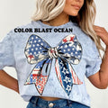 USA Bow Comfort Colors Relaxed Fit Printed Womenswear - Adult & Kids T-Shirts, Sweatshirts & Hoodies apparel design preview 1