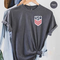 USA National Team Comfort Colors American Flag Logo - Adult & Kids T-Shirts, Sweatshirts & Hoodies apparel design preview 1