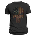 USA Patriotic American Flag Skull Tactical - Adult & Kids T-Shirts, Sweatshirts & Hoodies apparel design preview 1