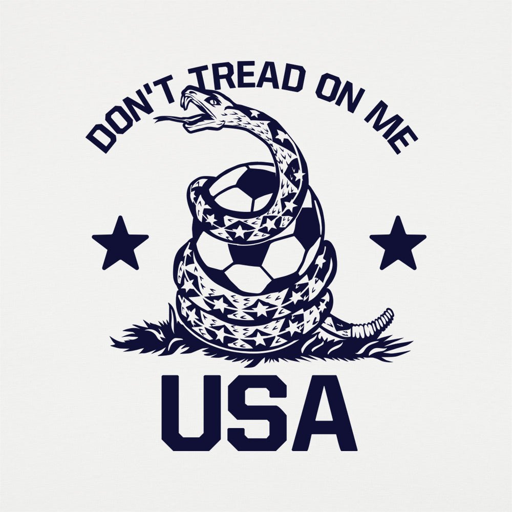 USA Soccer Snake - Adult & Kids T-Shirts, Sweatshirts & Hoodies apparel design preview 1
