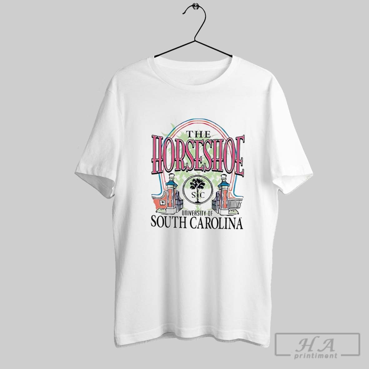 Usc The Horseshoe University Of South Carolina - Adult & Kids T-Shirts, Sweatshirts & Hoodies apparel design preview 1