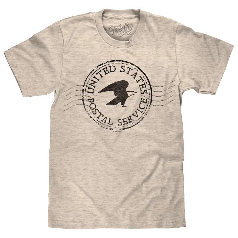 USPS Postmark Oatmeal - Adult & Kids T-Shirts, Sweatshirts & Hoodies apparel design preview 1