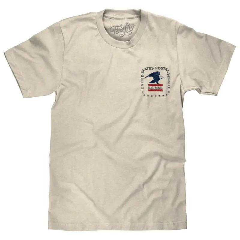 USPS United States Postal Service Mail Eagle Cream - Adult & Kids T-Shirts, Sweatshirts & Hoodies apparel design preview 1