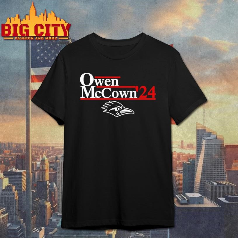 UTSA Roadrunners Owen McCown 2024 - Adult & Kids T-Shirts, Sweatshirts & Hoodies apparel design preview 1