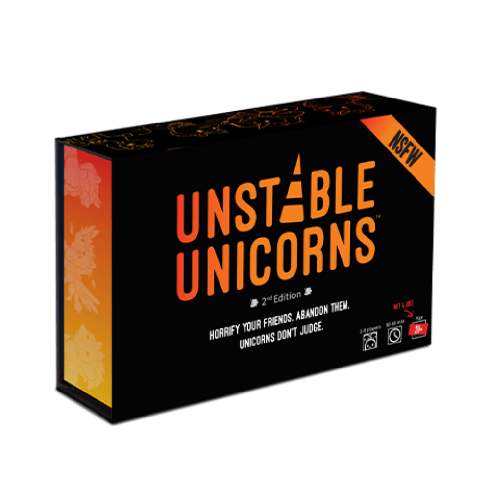 Unstable Unicorns NSFW: Base Game - Adult & Kids T-Shirts, Sweatshirts & Hoodies apparel design preview 1