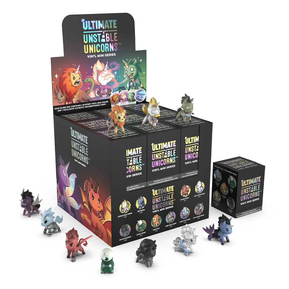 Ultimate Unstable Unicorns: Vinyl Figure Blind Box - Adult & Kids T-Shirts, Sweatshirts & Hoodies apparel design preview 1