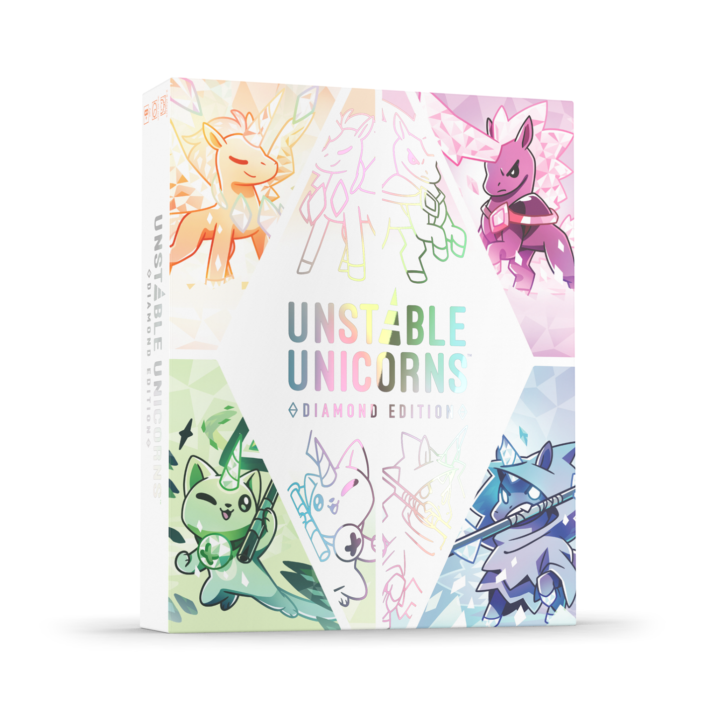 Unstable Unicorns: Diamond Edition: Base Game - Adult & Kids T-Shirts, Sweatshirts & Hoodies apparel design preview 1