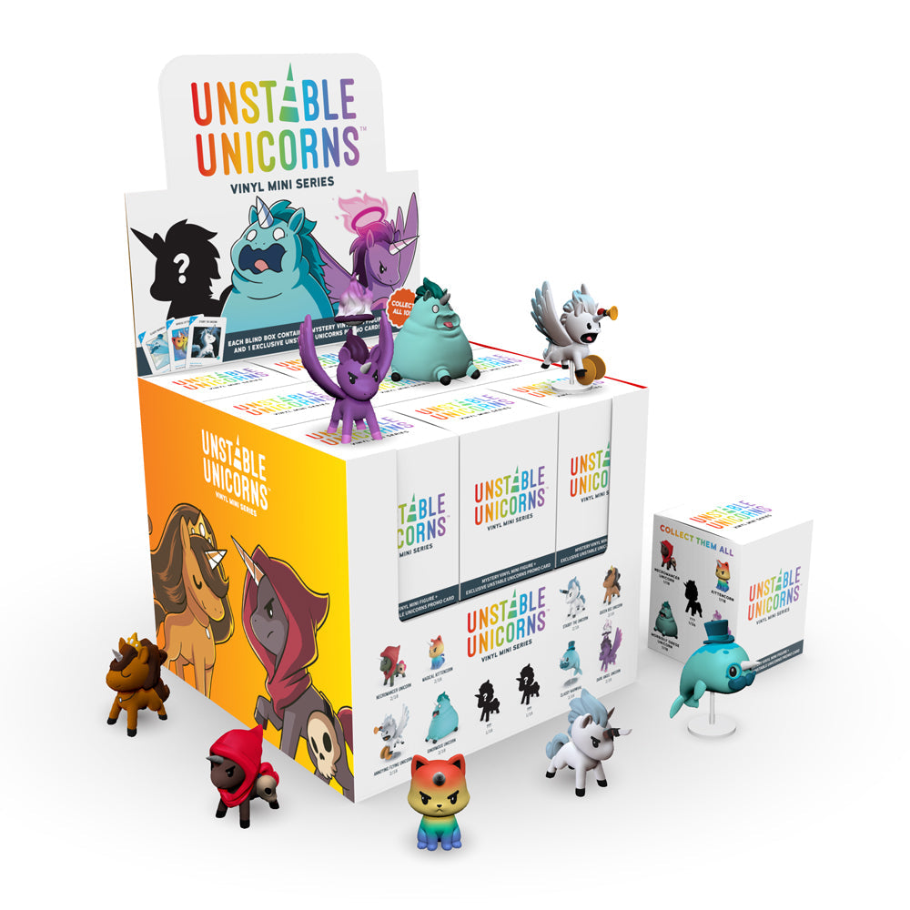 Unstable Unicorns: Vinyl Figure Blind Box - Adult & Kids T-Shirts, Sweatshirts & Hoodies apparel design preview 1