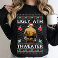 Ugly Ath Merry Chrithmith Mike Tyson Butt Viral Ass - Adult & Kids T-Shirts, Sweatshirts & Hoodies apparel design preview 1