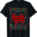 Ugly Red Plaid Pomeranian Dog Lover Matching Pj - Adult & Kids T-Shirts, Sweatshirts & Hoodies apparel design preview 1