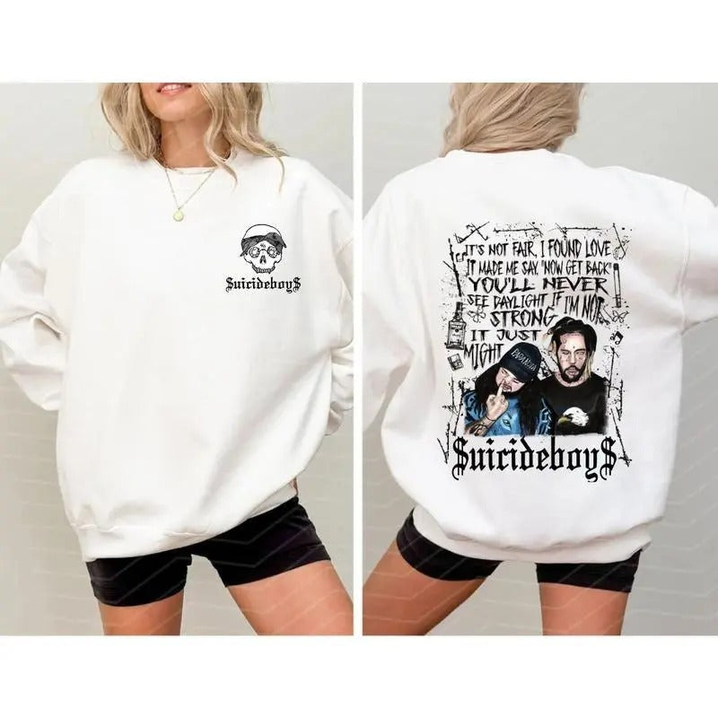 Uicideboys Lyrics $Uicideboy Grey Day Tour Grey59 G59 - Adult & Kids T-Shirts, Sweatshirts & Hoodies apparel design preview 1