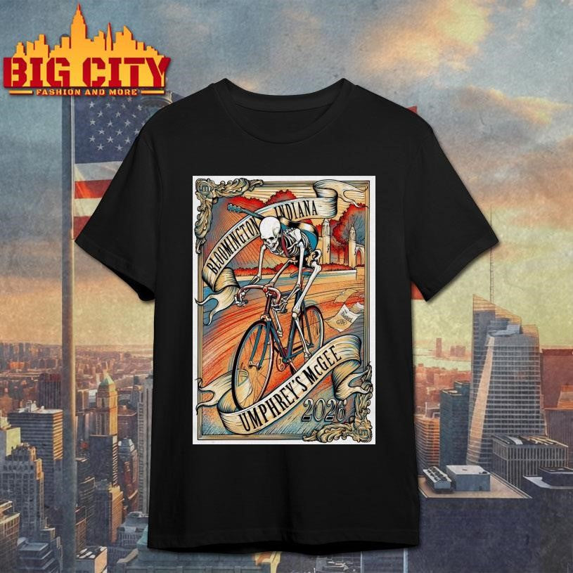 Umphrey’s McGee Event Bloomington IN On Jan 29 - Adult & Kids T-Shirts, Sweatshirts & Hoodies apparel design preview 1