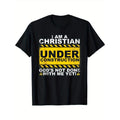 Under Construction Letters Print Crew Neck Short - Adult & Kids T-Shirts, Sweatshirts & Hoodies apparel design preview 1