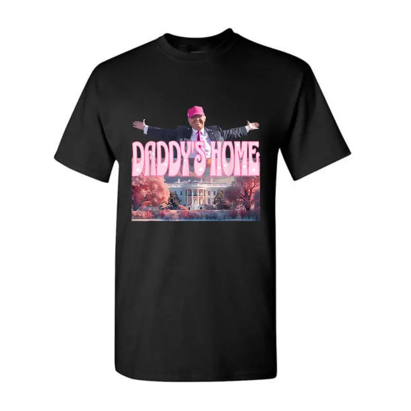 Daddy'S Home Real Trump Republican - Adult & Kids T-Shirts, Sweatshirts & Hoodies apparel design preview 1
