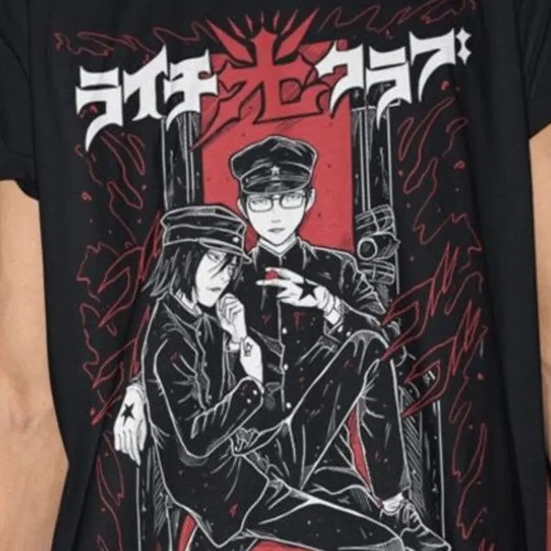 Horror Manga Creepy Girl Dark Anime Gothic G 67 - Adult & Kids T-Shirts, Sweatshirts & Hoodies apparel design preview 1
