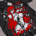Waifu Material Anime Maga Oscura Girl Lewd Short - Adult & Kids T-Shirts, Sweatshirts & Hoodies apparel design preview 1