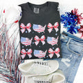 United States Bow Coquette Comfort Colors - Adult & Kids T-Shirts, Sweatshirts & Hoodies apparel design preview 1