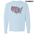 United States Bows Comfort Colors 'NLB' - Adult & Kids T-Shirts, Sweatshirts & Hoodies apparel design preview 1