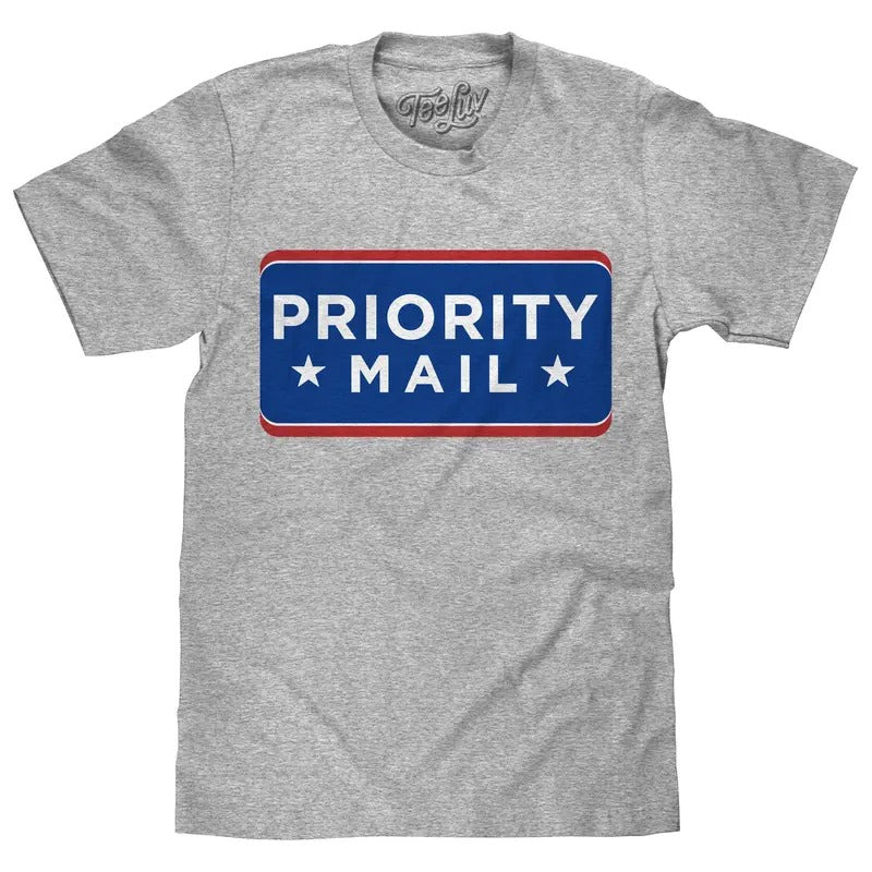 United States Postal Service USPS Priority Mail - Adult & Kids T-Shirts, Sweatshirts & Hoodies apparel design preview 1