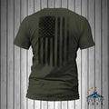 United States America Distressed Black Vertical USA - Adult & Kids T-Shirts, Sweatshirts & Hoodies apparel design preview 1