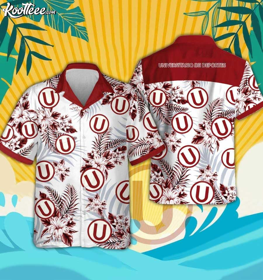Universitario De Deportes Peru Football Hawaiian And - Adult & Kids T-Shirts, Sweatshirts & Hoodies apparel design preview 1