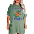 University Florida UF Gator Her Vintage Football - Adult & Kids T-Shirts, Sweatshirts & Hoodies apparel design preview 1