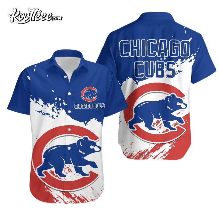 Chicago Cubs Animal Logo Pattern Hawaiian - Adult & Kids T-Shirts, Sweatshirts & Hoodies apparel design preview 1