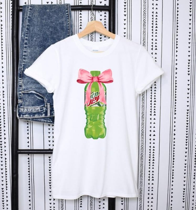 [Up 5XL] Coquette Diet Mountain Dew Soft Girl Era - Adult & Kids T-Shirts, Sweatshirts & Hoodies apparel design preview 1