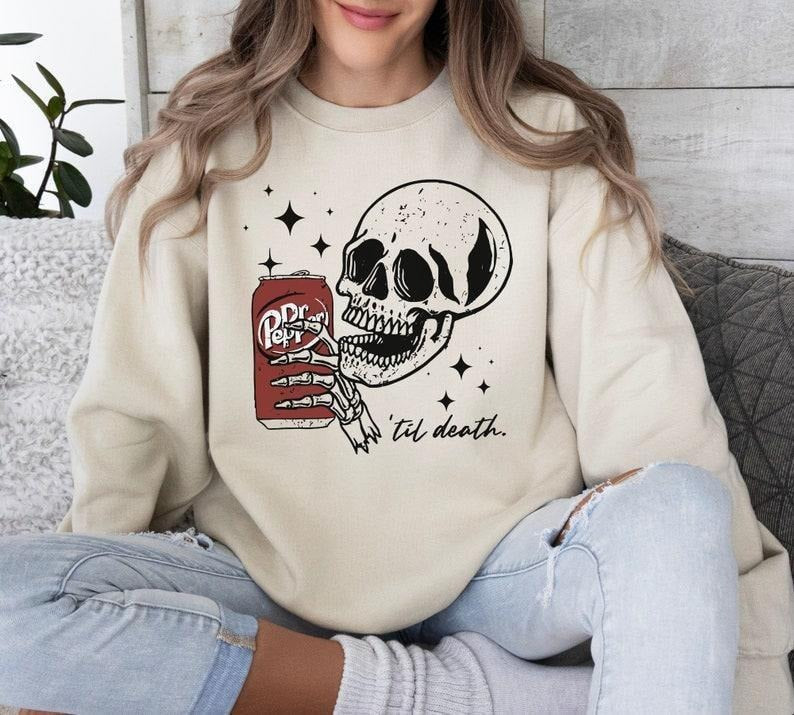 [Up 5XL] Dr Pepper Til Death Lover Fan Love One - Adult & Kids T-Shirts, Sweatshirts & Hoodies apparel design preview 1