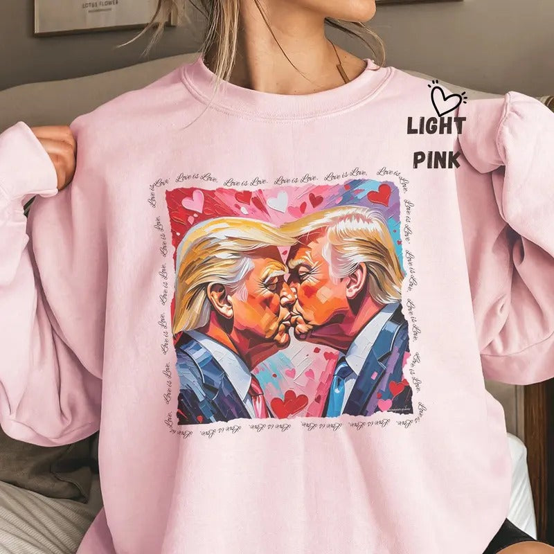 [Up 5XL] Trump Is My Valentine T Shit Funny Lover - Adult & Kids T-Shirts, Sweatshirts & Hoodies apparel design preview 1