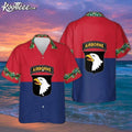 Us Army 101st Airborne Division Christmas Hawaiian - Adult & Kids T-Shirts, Sweatshirts & Hoodies apparel design preview 1