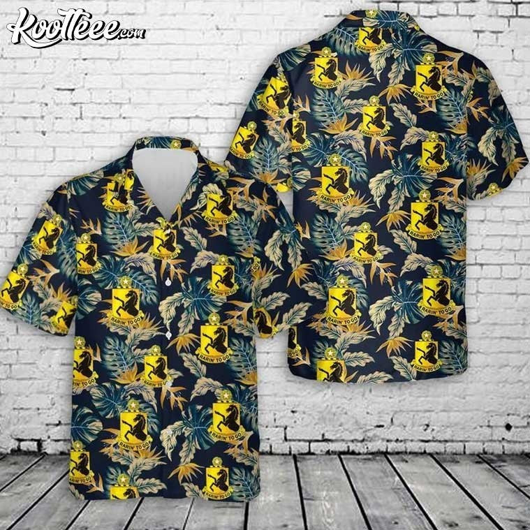 Us Army 112th Cavalry Distinctive Insignia Hawaiian - Adult & Kids T-Shirts, Sweatshirts & Hoodies apparel design preview 1