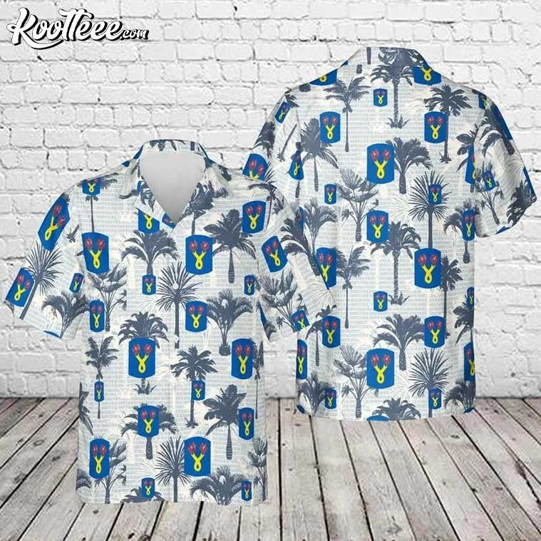 Us Army 196th Infantry Brigade Chargers Hawaiian - Adult & Kids T-Shirts, Sweatshirts & Hoodies apparel design preview 1