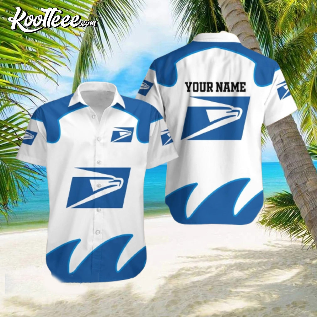 Usps Personalized Name Special Hawaiian - Adult & Kids T-Shirts, Sweatshirts & Hoodies apparel design preview 1