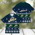 Utah Jazz Best Ugly Christmas 3D Hawaiian - Adult & Kids T-Shirts, Sweatshirts & Hoodies apparel design preview 1