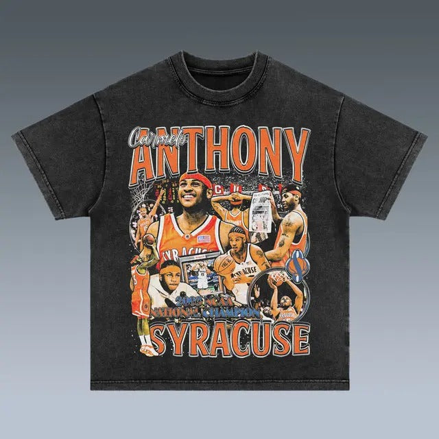 VINTAGE CARM3L0 ANTH0NY - Adult & Kids T-Shirts, Sweatshirts & Hoodies apparel design preview 1